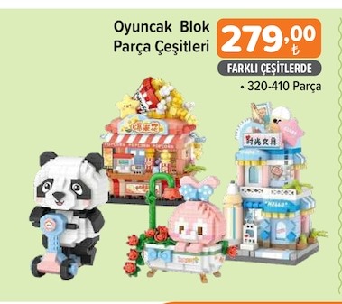 Oyuncak Blok Parça Çeşitleri