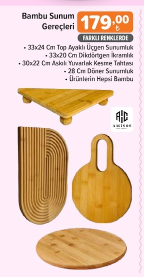 Bambu Sunum Gereçleri