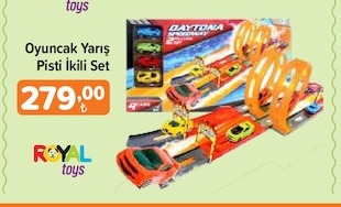 Oyuncak Yarış Pisti İkili Set