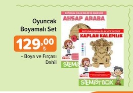 Oyuncak Boyamalı Set