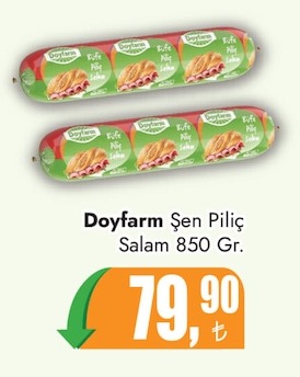 Doyfarm Şen Piliç Salam 850 Gr.