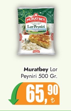 Muratbey Lor Peyniri 500 Gr.