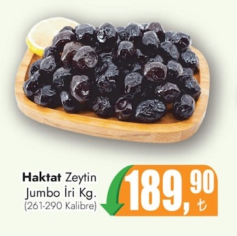 Haktat Zeytin Jumbo İri Kg.
