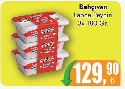 Bahçıvan Labne Peyniri 3X180 Gr.