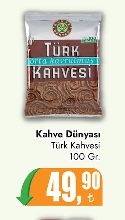 Kahve Dünyası Türk Kahvesi 100 Gr.