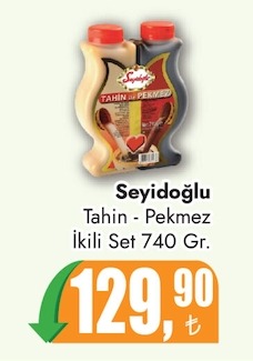 Seyidoğlu Tahin - Pekmez İkili Set 740 Gr