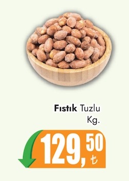 Fıstık Tuzlu Kg.