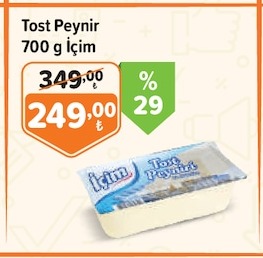 Tost Peynir 700 G İçim