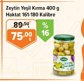 Zeytin Yeşil Kırma 400 G