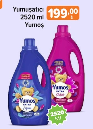 Yumuşatıcı 2520 Ml Yumoş