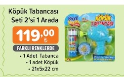 Köğük Tabancası Seti 2'Si 1 Arada