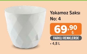 Yakamoz Saksı No: 4 4,8 L