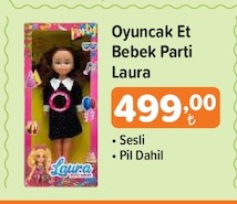 Oyuncak Et Bebek Parti Laura