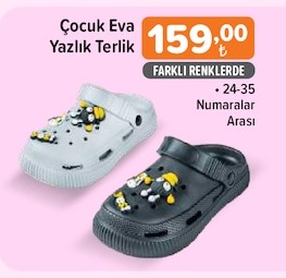 Çocuk Eva Yazlık Terlik