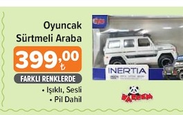 Oyuncak Sürtmeli Araba