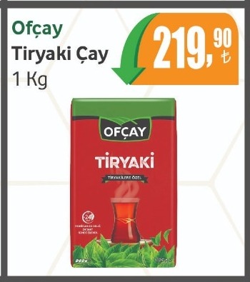 Ofçay Tiryaki Çay 1 Kg