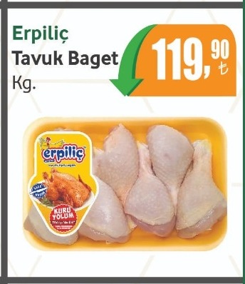 Erpiliç Tavuk Baget Kg