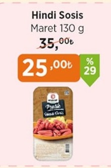 Hindi Sosis Maret 130 G