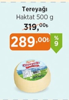 Tereyağı Haktat 500 G