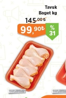 Tavuk Baget Kg