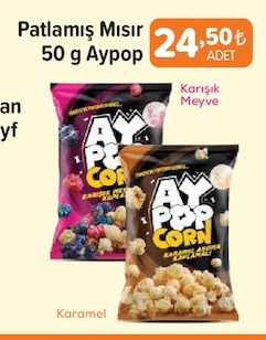 Patlamış Mısır 50 G Aypop