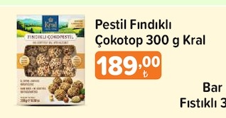 Pestil Fındıklı Çokotop 300 G Kral