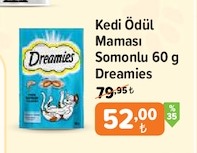 Kedi Ödül Maması Somonlu 60 G Dreamies