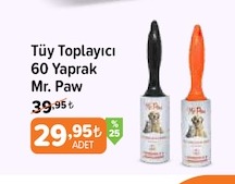 Tüy Toplayıcı 60 Yaprak Mr. Paw