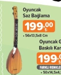 Oyuncak Saz Bağlama