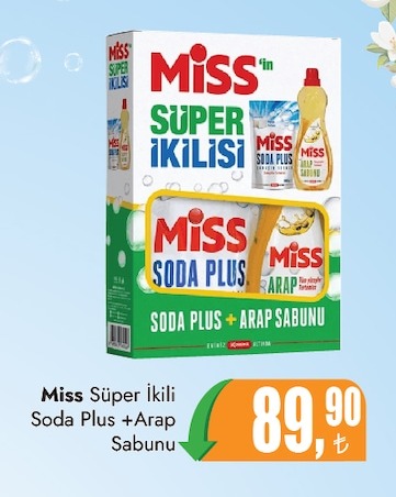 Miss Süper Ikili Soda Plus + Arap Sabunu