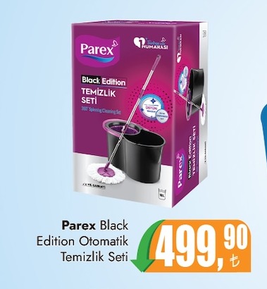 Parex Black Edition Otomatik Temizlik Seti