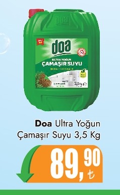 Doa Ultra Yoğun Çamaşır Suyu 3,5 Kg
