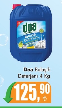 Doa Bulaşık Deterjanı 4 Kg