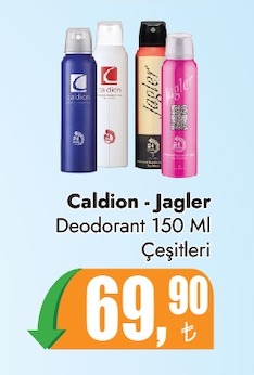 Caldion - Jagler Deodorant 150 Ml Çeşitleri