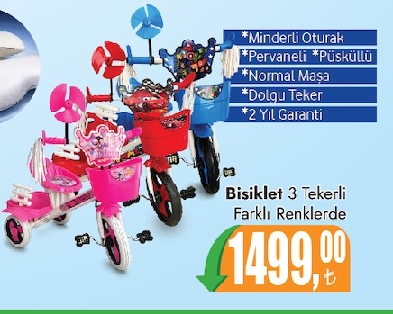 Bisiklet 3 Tekerli