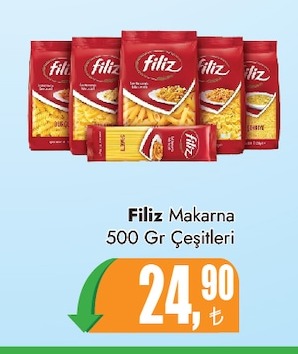 Filiz Makarna 500 Gr Çeşitleri