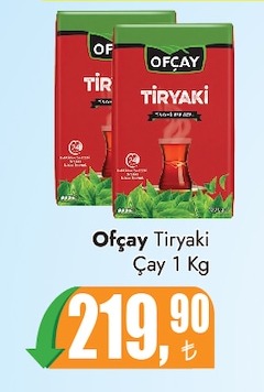 Ofçay Tiryaki Çay 1 Kg
