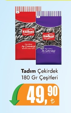 Tadım Çekirdek 180 Gr Çeşitleri