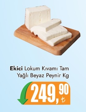 Ekici Lokum Kıvamı Tam Yağlı Beyaz Peynir Kg