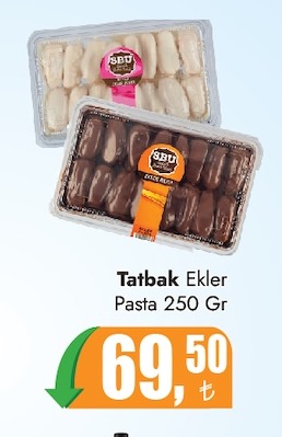 Tatbak Ekler Pasta 250 Gr