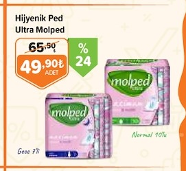 Hijyenik Ped Ultra Molped