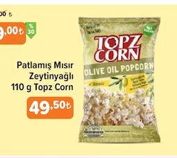 Patlamış Mısır Zeytinyağlı 110 G Topz Corn