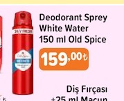 Deodorant Sprey White Water 150 Ml Old Spice