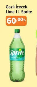 Gazlı İçecek Lime 1 L Sprite