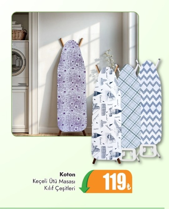 Koton Keçeli Ütü Masası Kılıf Çeşitleri
