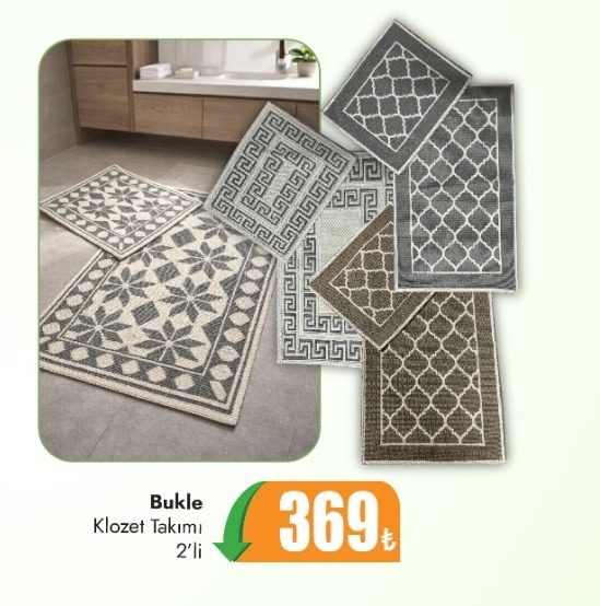 Bukle Klozet Takımı 2'Li