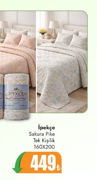 İpekçe Sakura Pike Tek Kişilik 160X200