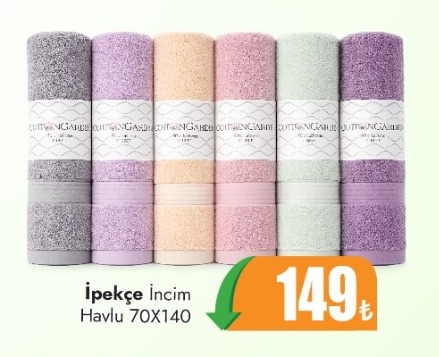 İpekçe İncim Havlu