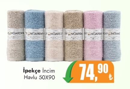 İpekçe İncim Havlu