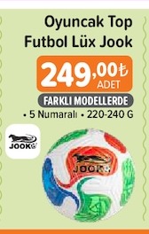 Oyuncak Top Futbol Lüks Jook